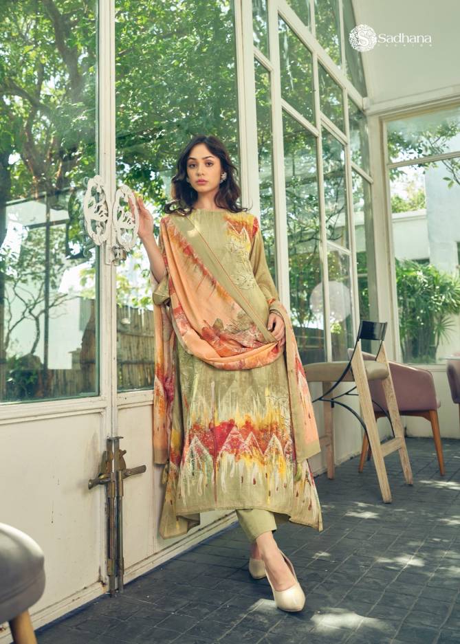 Akali By Sadhana 10009 To 10016 Muslin Silk Printed Suits Wholesale Price In Surat